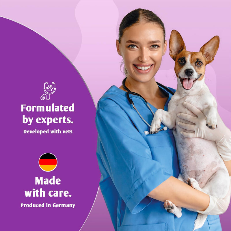 Small Breed Dog Multivitamins Nutritional Supplement - 12 multivitamins and essential minerals - 70 tablets - for active lifestyle and immunity