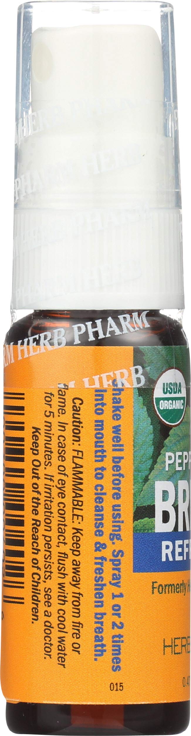 Herb Pharm, Tonic Breath Peppermint Organic, 0.47 Fl Oz - BeesActive Australia