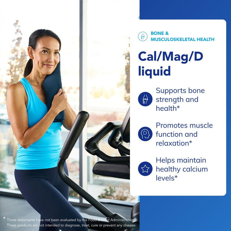 Pure Encapsulations Cal/Mag/D Liquid, 16.2 fl. oz. | Calcium, Magnesium and Vitamin D in a Convenient Liquid Form, Cardiovascular Health