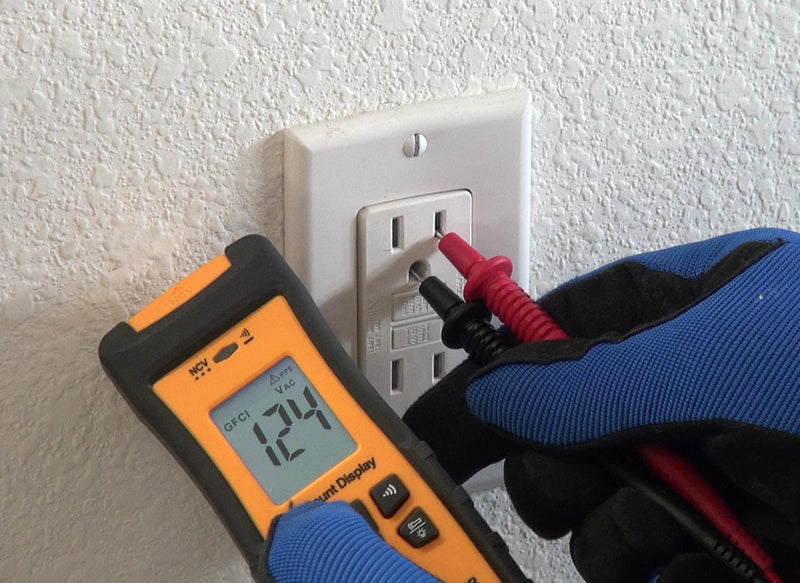 Ideal Electrical 61-557 Voltage and Continuity Tester w/LCD,GFCI,Flashlit and NCVT