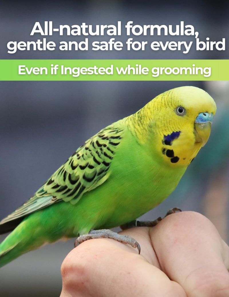 Dr. Orchard's Aloe Vera Bird Spray, Natural Bath Solution for All Birds, Itch Relief, Deep Hydration, Safe for Ingestion, Residue Free, 8.5 oz
