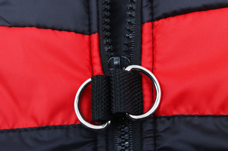 Small Dog Coats Warm Winter Jackets for Small Medium Dogs Puppy Cold Weather Coat Pet Clothes, Red, Medium - BeesActive Australia