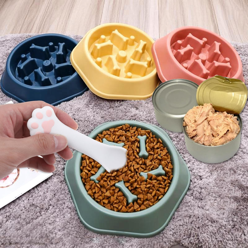 2 Pcs Cat Food Spatula Cat Can Opener And Spoon Silicone Pet Food Spoon Cat Food Spoon Spoon for Cat Food Can Wet or Dry Food Short Spoon Cat Treat Dispenser Cat Spoons for Wet Food with Mini Spatula - BeesActive Australia