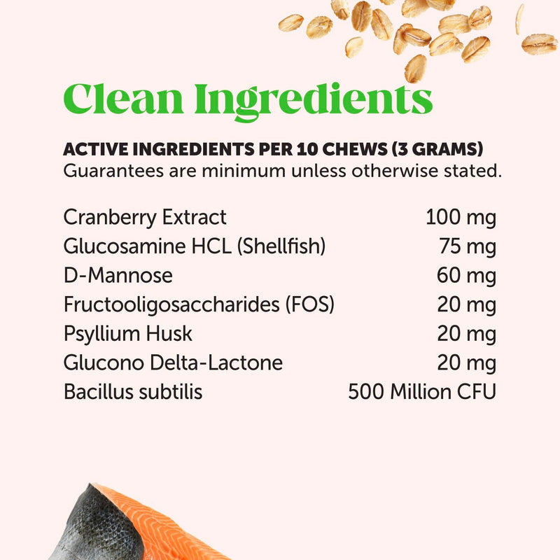 Cat Urinary Tract Health Dual Texture Chews - Promotes Healthy Digestion & Normal Bladder Function with Cranberry, Antioxidants, & Probiotics - Kidney + Bladder Support Supplement (30 Day Supply) Chicken 30 Day Supply - PawsPlanet Australia