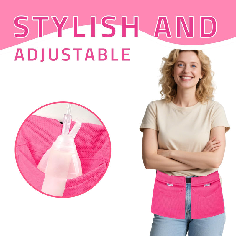 Mastectomy drainage pouch and Shower for Support Adjustable Comfort Pink 1 - BeesActive Australia
