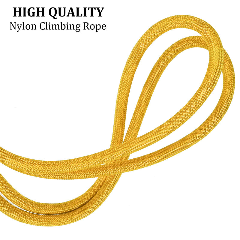 JSXD Dog Leash,5 FT Heavy Duty Dog Training Leash,Double Handle Comfortable Padded Hands Free Dog Leash,Adjustable Crossbody Waist Leash for Small Medium Large Dogs(Yellow) Yellow
