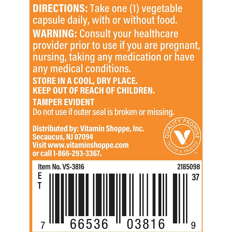 The Vitamin Shoppe Ultimate 10+ Probiotics 13 Billion CFU - 10 Probiotic Strains for Digestive Health, Immune & Gut Support (30 Vegetable Capsule) 1 Count (Pack of 1)