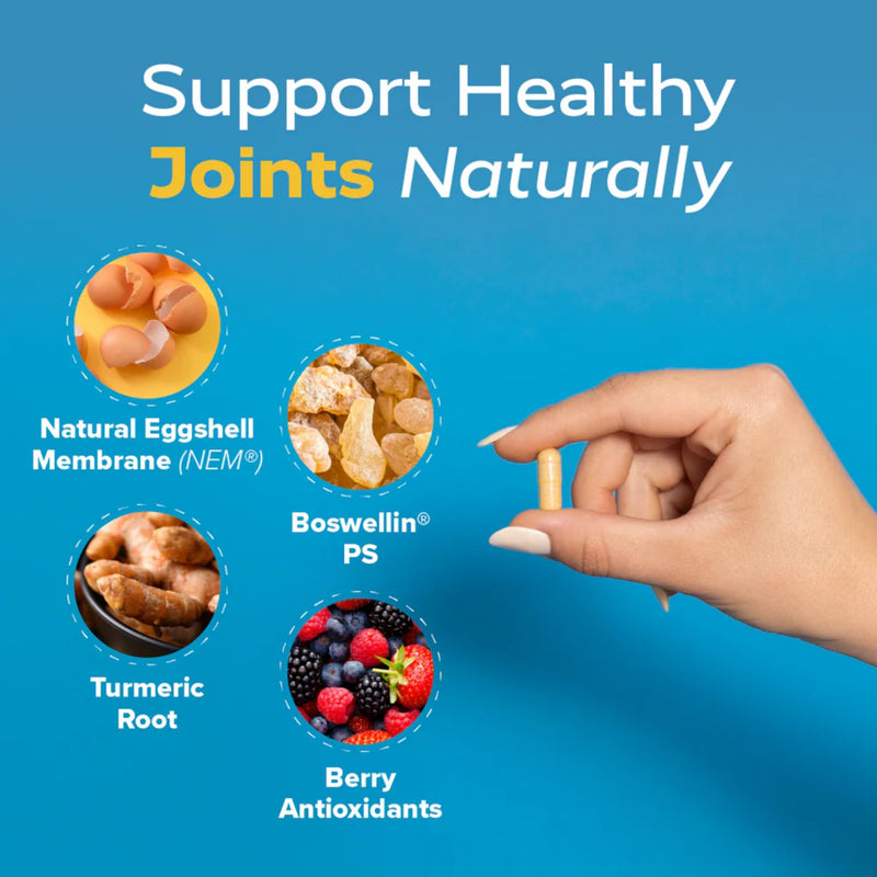 Redd Remedies, Joint Health Advanced, Helps Strengthen Connective Tissue and Cartilage, Fast-Acting Comfort with Boswellia Serrata and Turmeric, 60 Vegetarian Capsules Unflavored 60 Count (Pack of 1)