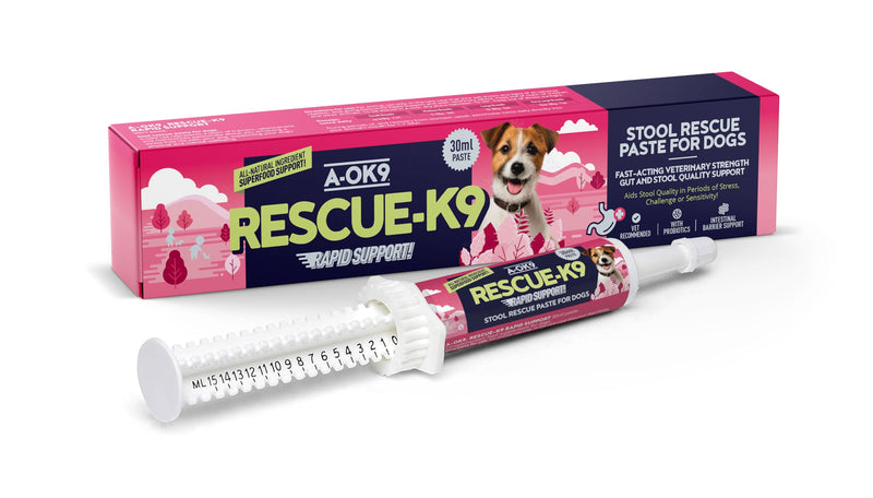 Probiotic Paste for Dogs – 30ml Rapid Digestive Support for Upset Stomach, Diarrhea Treatment & Gut Health – Prebiotics for Gut Balance & Firm Stools – Dog Tummy Settler for All Breeds – Made UK 30 ml