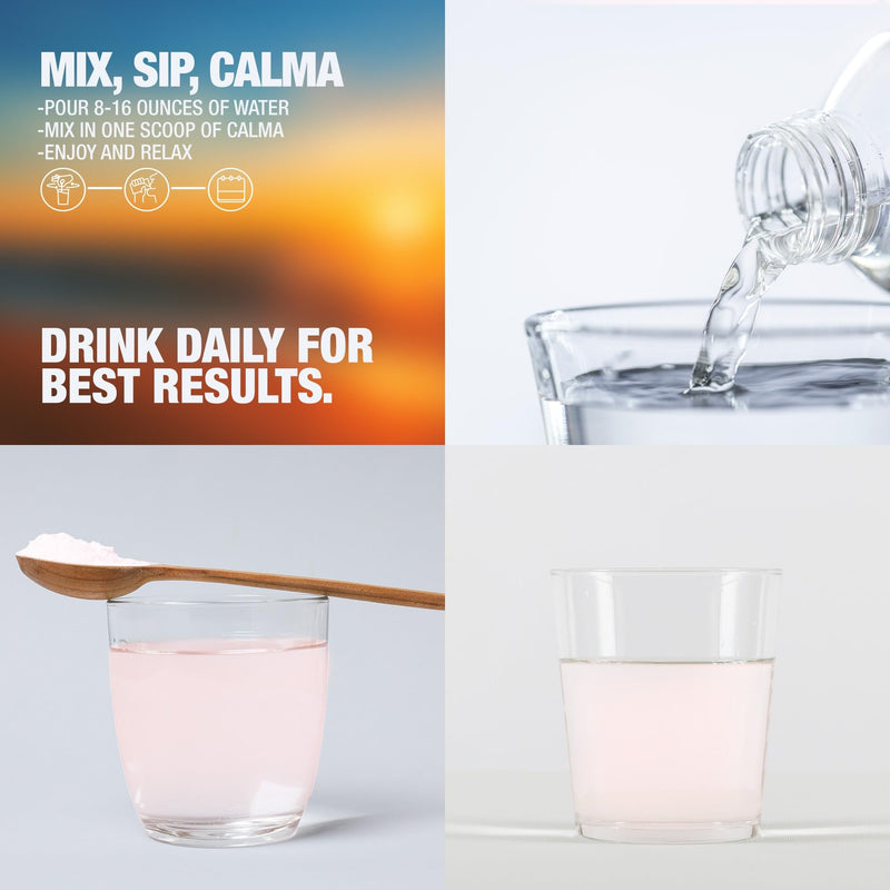 Calma – Watermelon Lime Calming Drink Mix, Magnesium Glycinate & Citrate with KSM-66 Ashwagandha, L-Theanine & Vitamin D3 (CELLg8) – Sugar Free, Non-GMO – 31 Servings