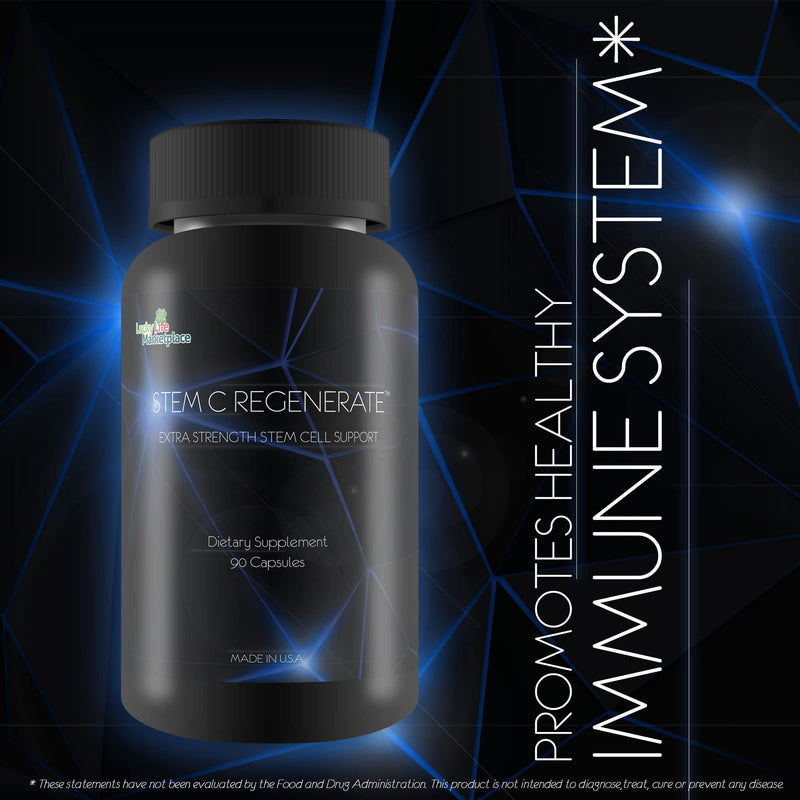 Stem C Regenerate - Natural Stem Cell Support - Help Support Boosted Natural Stem Cells, Aid Reduced Oxidation and Occasional Swelling - Best Stem Cell Supplements Self Proclaimed