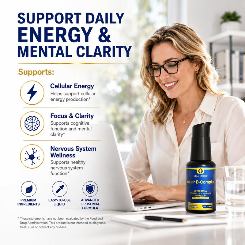 Liposomal Methyl B Complex Liquid - Active B Vitamin Formula with Methyl B12, Folate, TMG & Milk Thistle, Supports Energy, Mood, Cognition, Nervous System & Liver Function, 50 ml 1