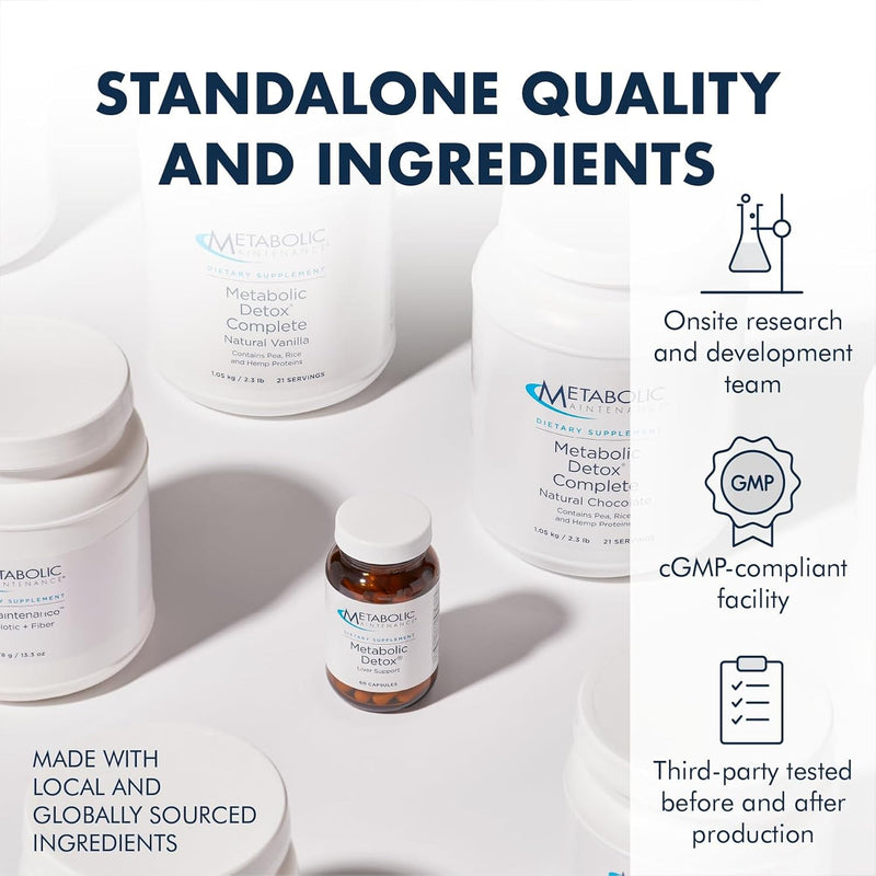 Metabolic Maintenance Rebuild Bone Health Blend, 180 Count | Calcium, Magnesium, Vitamin D and K Blend in Vegetarian Capsules for Bone Health, No Unnecessary Binders, 60 Servings