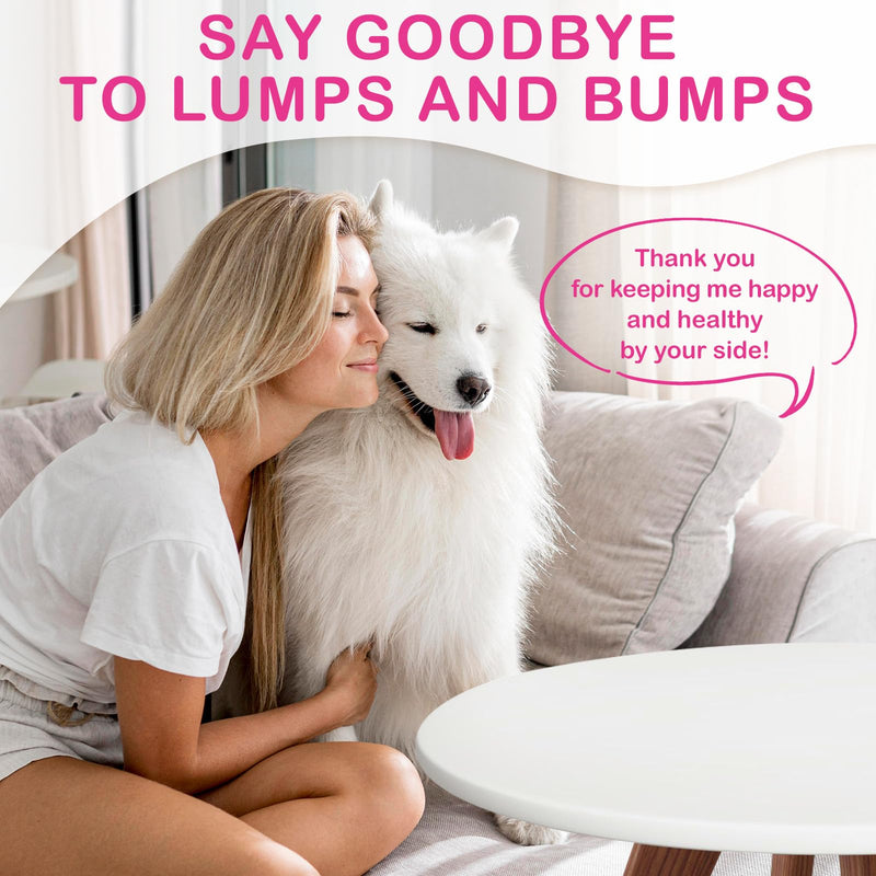 Lipoma Treatment for Dogs – Turkey Tail Mushroom Powder for Lumps & Bumps – 8 Mushroom Blend for Immunity & Gut Support – Natural Dog Probiotic – 4.58 OZ (Chicken Liver Flavor)