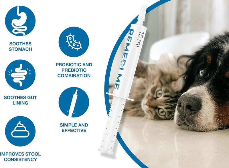 Probiotic & Prebiotic Paste to Sooth the Gut Lining and Firm-up Faeces - For Dogs & Cats | 30ML