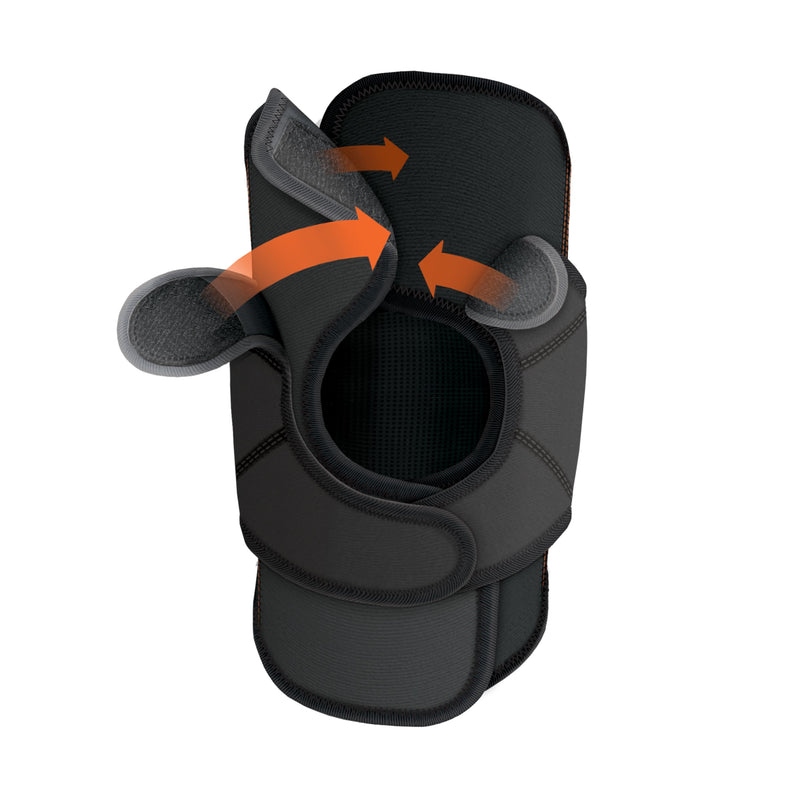 Shock Doctor Knee Brace Wrap, Knee Support Stabilizes Patella, Provides Comfortable & Lightweight Compression to Stabilize Muscles in The Knee, Single X-Large