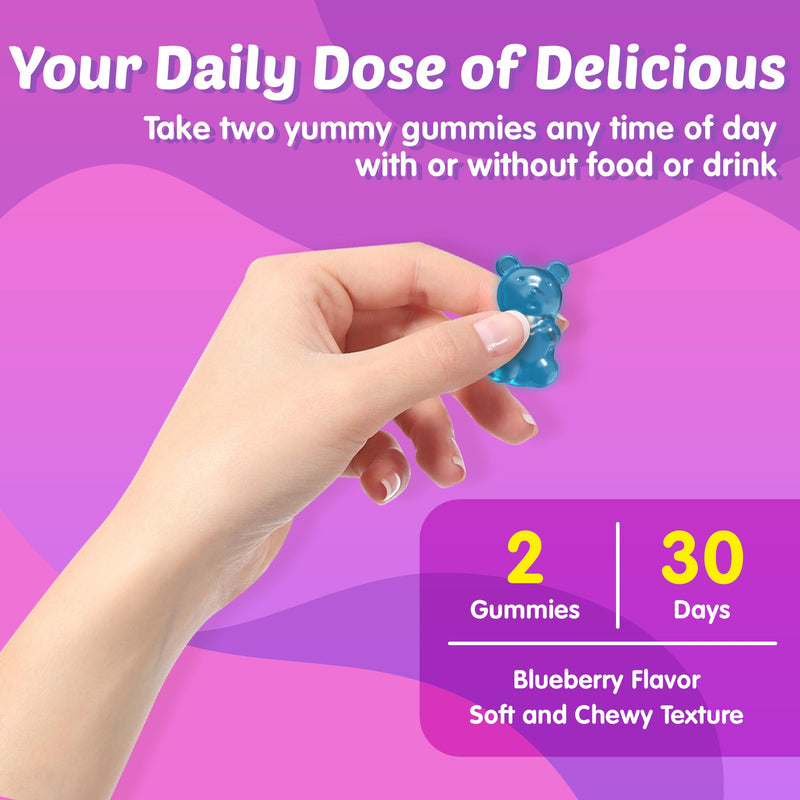 Prenatal Vitamins for Women Gummies + Methylfolate, DHA & Iron, Vegan,120Ct | w/ Omega-3, Organic Food Blend, Choline, Vitamin D3 B6 B12 - Multivitamin for Women Before, During & Post Pregnancy, 0g Sugar 60 Count (Pack of 2)