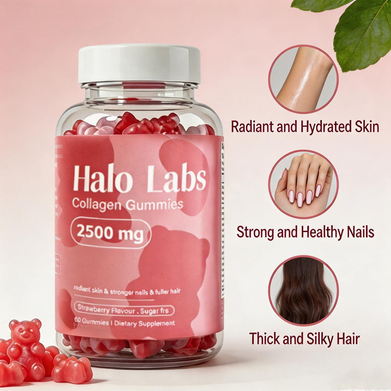 Vexity Labs Collagen Gummies, Gummies, Non-GMO,Strawberry Flavor(1PCS) 1pcs