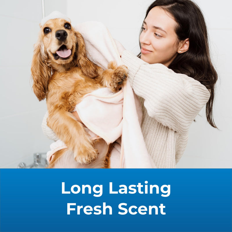 Pet-Ag Fresh ’n Clean 2-N-1 Conditioning Shampoo, Baby Powder Scent - 18 oz - Moisturizes with Vitamin E & Aloe Vera - Strengthens & Repairs Coats - Soap Free - BeesActive Australia