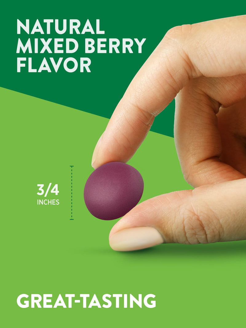 Zinc Gummies for Adults | 50mg | 120 count | Vegan, Non-GMO & Gluten Free Supplement | Mixed Berry Flavor | by Nature's Truth - BeesActive Australia