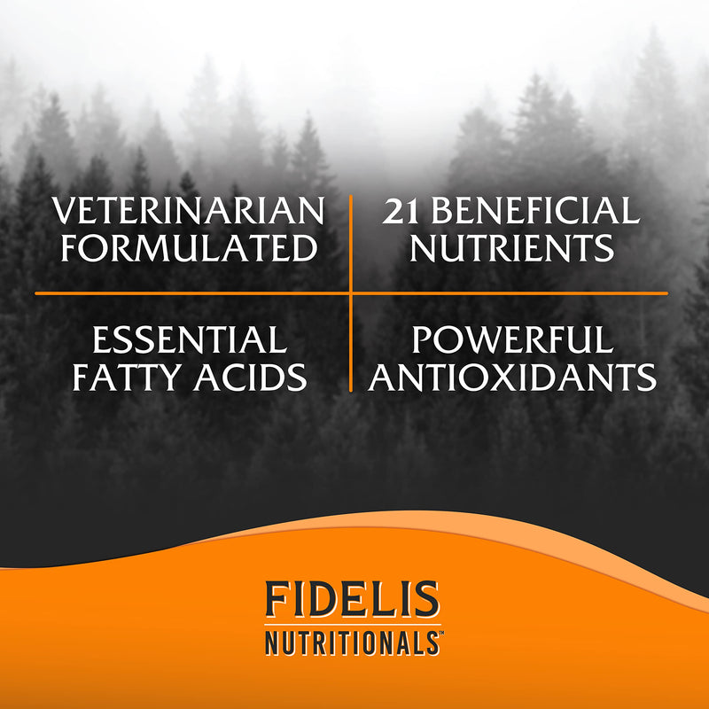 FIDELIS Freeze Dried Dog Treats for Large & Small Dogs, Gluten-Free (4 oz) - FIDELIS Dog Multivitamin Chewable (60 Vitamin Soft Chews) - BeesActive Australia
