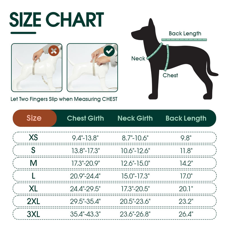 Kuoser Dog Winter Coat, Reversible Dog Jacket, Warm Dog Coat British Style Puppy Cold Weather Coat, Windproof Dog Clothes Dog Vest for Small Medium and Large Dogs Dark Blue L Large (Chest Girth: 20.9-24.4'') Blue Plaid - BeesActive Australia