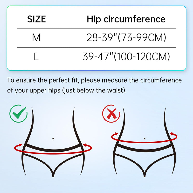 Hernia Belt for Men - Adjustable Support Brace, Comfortable & Breathable Design, Ideal for Single/Double Inguinal Hernia Pain Relief, Discreet Wear for Everyday Use (Black, Medium) Black