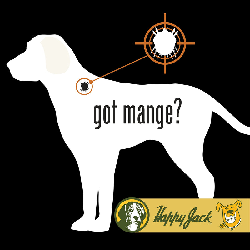 HAPPY JACK Mange Medicine & Treatment for Dogs & Horses - Brings Soothing Itch Relief to Severe Mange, Fungi, Allergies, Eczema & Most Dog Skin Irritation (8 oz) - PawsPlanet Australia