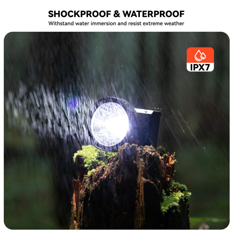4W Dimmable LED Hunting Lights 25000 LUX(200LM) Hunting Headlamp IPX5 Waterproof Rechargeable Camping Hiking Fishing Bright Head Light, 4 Optical Filters for Coon, Coyote, Hog, Ducks Hunting