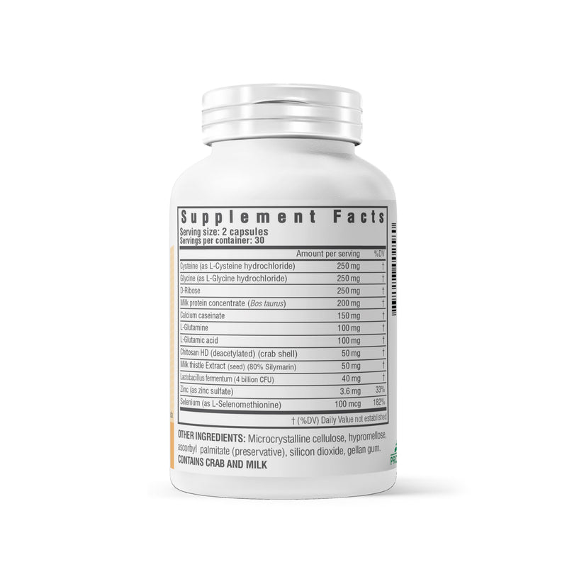 PROVITA Endothione | Glutathione Booster | Supports Natural L-Glutathione Production | Precursors with Zinc, Selenium & Probiotic | Detox Support | Immune Health | Liver Function | 60 Veg Capsules