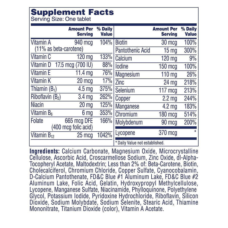 One A Day Men's 50 Plus Advantage Multi-Vitamins, SPECIALPack of 300 Count