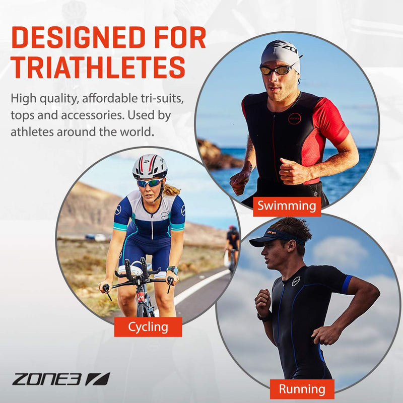 Zone3 Endurance Number Belt with Lycra Fuel Pouch and Energy Gel Storage