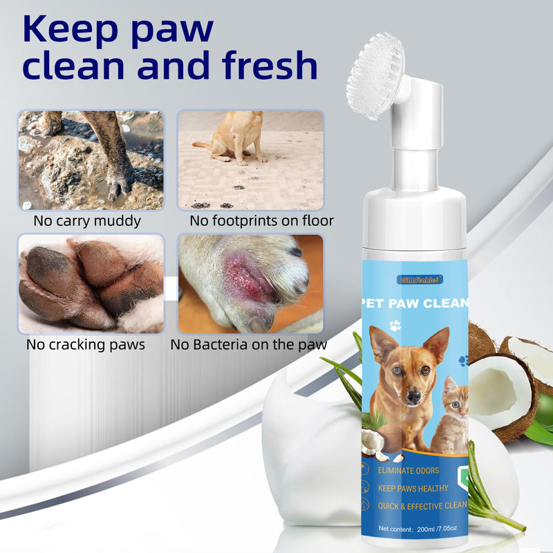 Dog paw care kit, paw cleaner for dogs and cats, dog paw balm for repairing dry, cracked paws with 1 pet towel, natural paw protection for pet foot care - BeesActive Australia