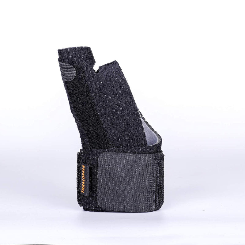 THX4COPPER Reversible Thumb & Wrist Stabilizer Splint for BlackBerry Thumb, Trigger Finger, Pain Relief, Arthritis,Tendonitis, Sprained, Carpal Tunnel, Stable,L-XL Large/X-Large