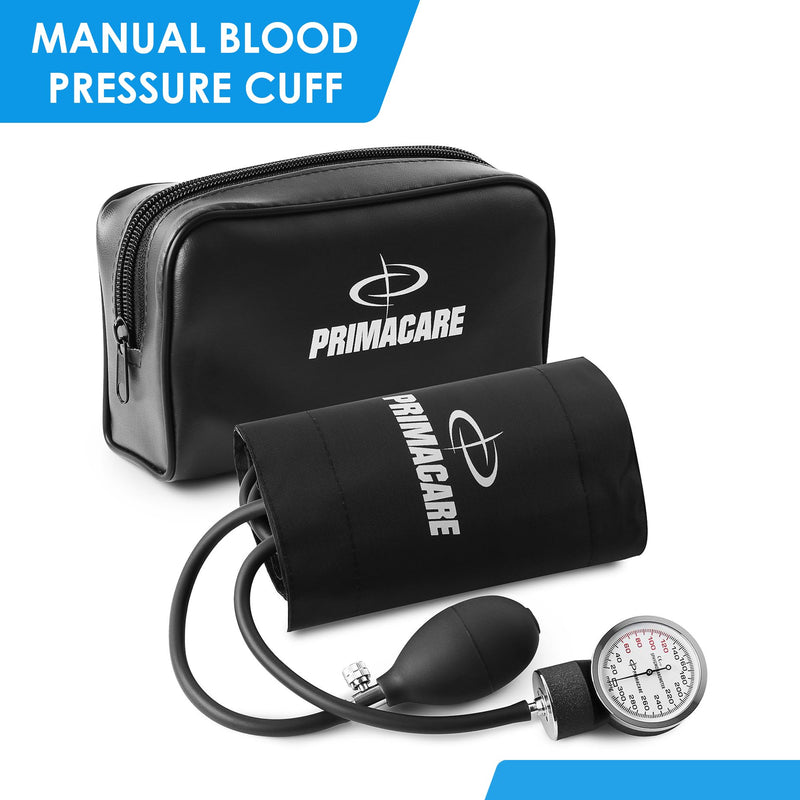 Primacare DS-9199 Nurse Essentials Starter Kit – Adult Aneroid Sphygmomanometer, Classic Stethoscope & Mini Diagnostic Otoscope with Travel Case - BeesActive Australia
