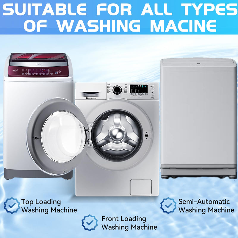 Washing Machine Cleaner, 32 Tablets Washer Machine Cleaner Household Supplies, Deep Cleaning Tablets for Front Loader, Top Load Washer and HE - BeesActive Australia