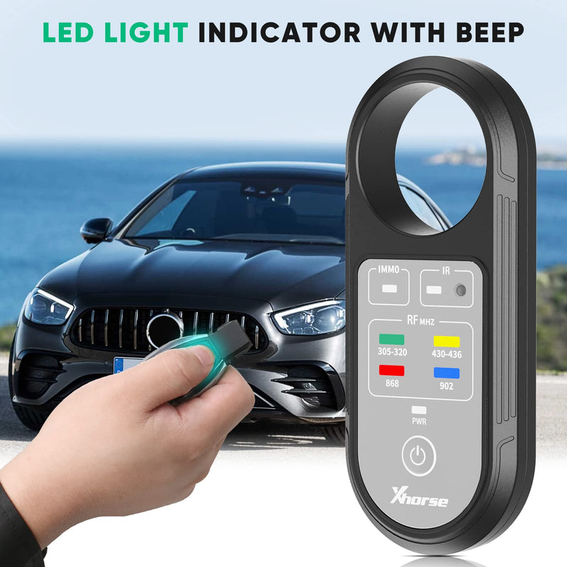 Xhorse Remote Key Frequency Tester Tool, 2024 XDRT20 Remote Tester 315/433/868/902Mhz Infrared Signal Detection L New - BeesActive Australia