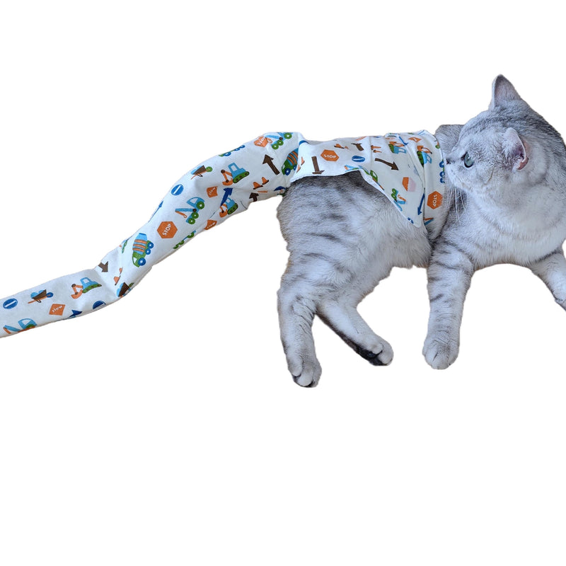 Cat Tail Protector Surgery for Cats Happy Tail Syndrome Tail Tip Injuries for Medium-to-Large Cats 6.6–13.2 lbs