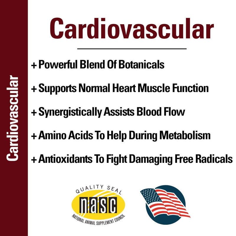 Vet Classics Cardiovascular Support Coenzyme Q-10 Dog Supplements – Pet Health Supplement for Dogs – Supports Dog Cardiovascular System – Includes Siberian Ginseng, Hawthorn – Chewable Tablets 120 Ct.