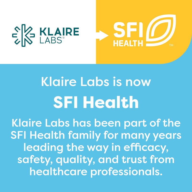Klaire Labs SFI Health P-5-P Plus Magnesium, 100 Capsules | 30 Milligrams of Bioactive Vitamin B6 Pyridoxal-5-Phosphate with TRAACS Magnesium, Hypoallergenic