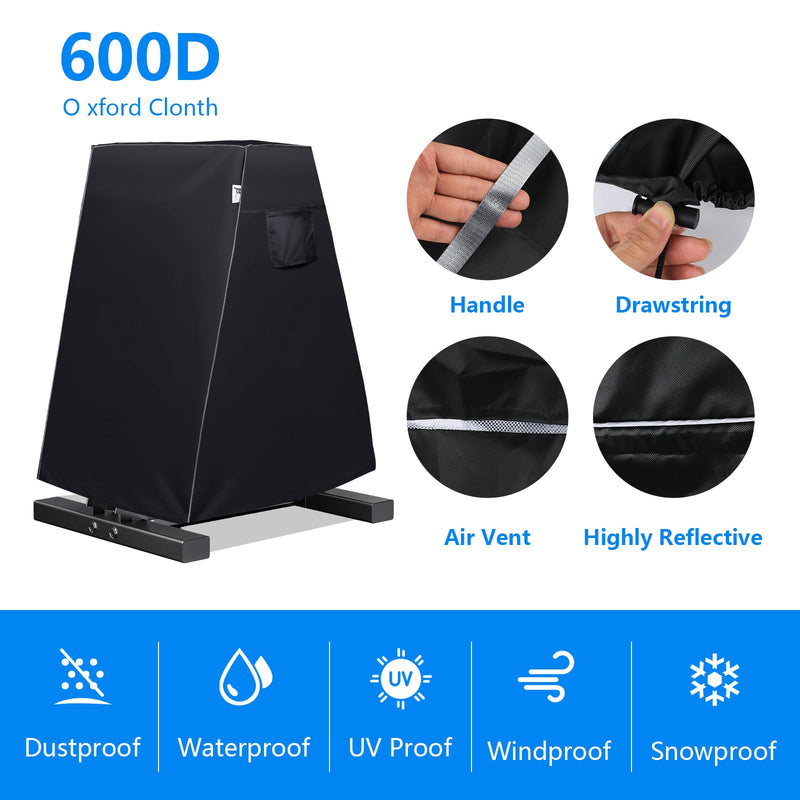 Dumbbell Rack Cover, A-Frame Dumbbell Rack Cover, for Home Gym Compact CPA Triangle Dumbbell Racks, A-Frame 6-Storey Dumbbell Racks, Dumbbell A-Rack Cover (cover only) Triangle L Code