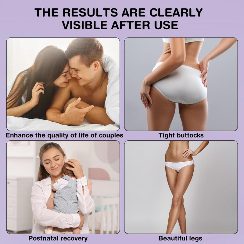 Thigh Master, Inner Thigh Exerciser, Thigh Master Thigh Exerciser for Women, Kegel Exerciser Pelvic Floor Muscle Exercise Devices, Thigh Exercise Equipment purple