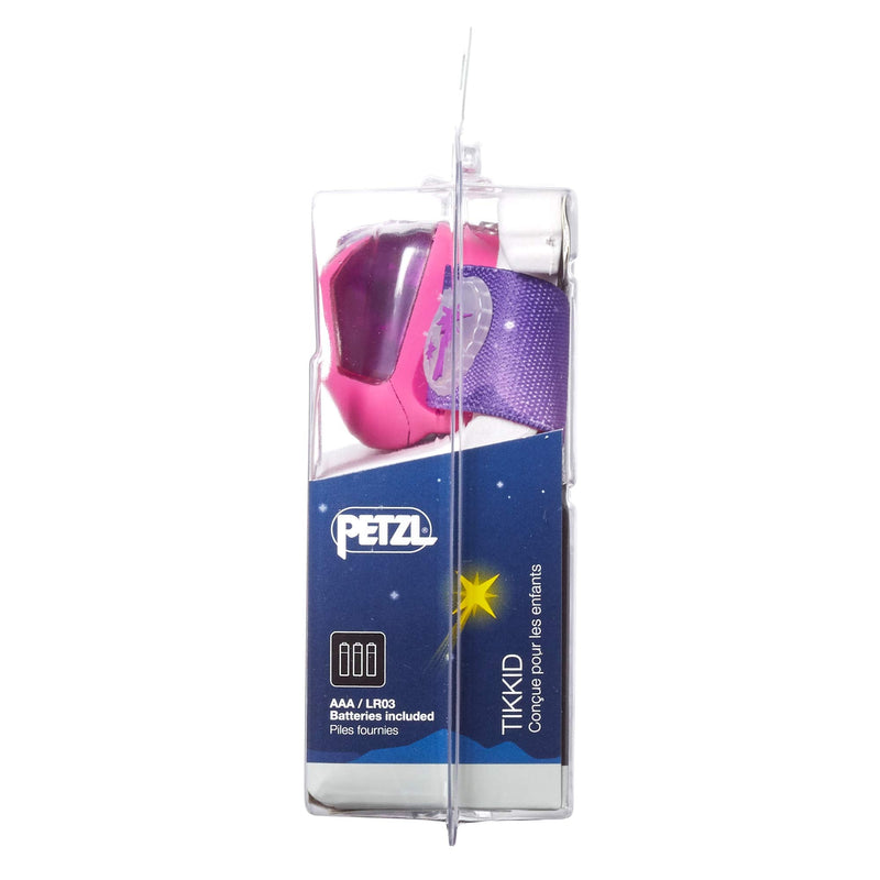 PETZL TIKKID Kids' Headlamp - Compact 20 Lumen Headlamp for Children 3 Years and Older - Pink