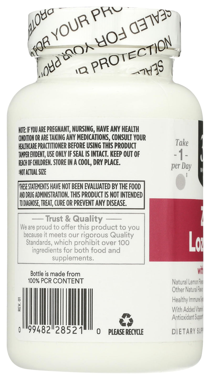 365 by Whole Foods Market, LOunceenges Zinc Vitamin C, 90 Count 90 Count (Pack of 1)