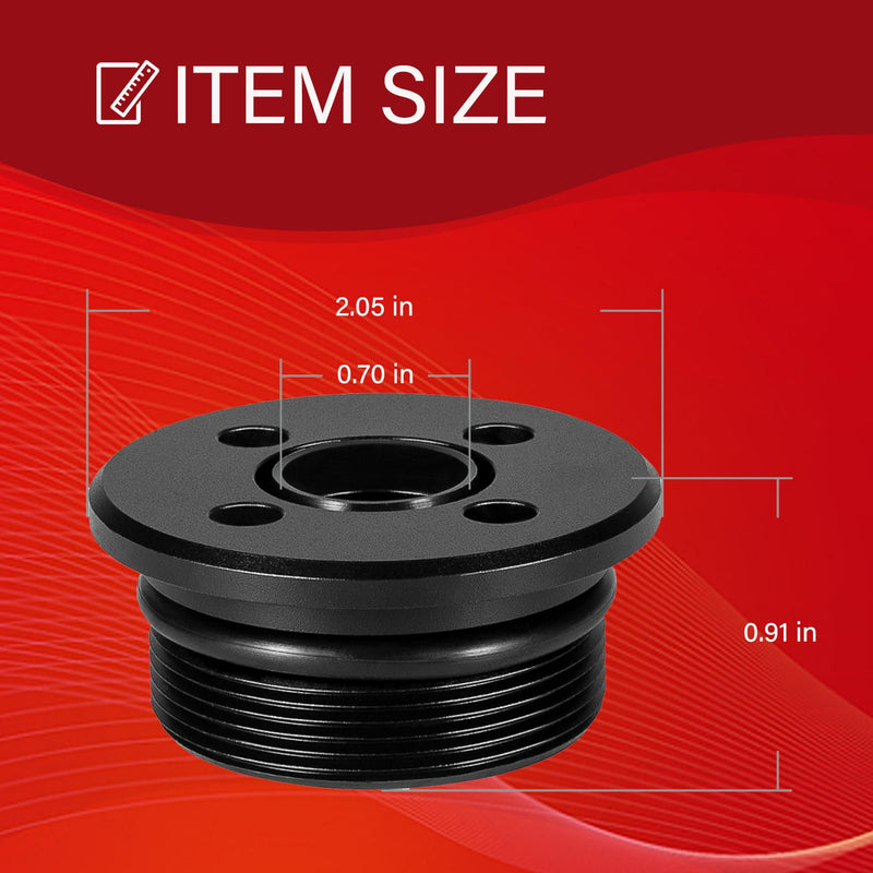 Yoursme Trim & Tilt Cylinder End Cap with Seals for Yamaha Outboard 48630-96J01 (2PCS)