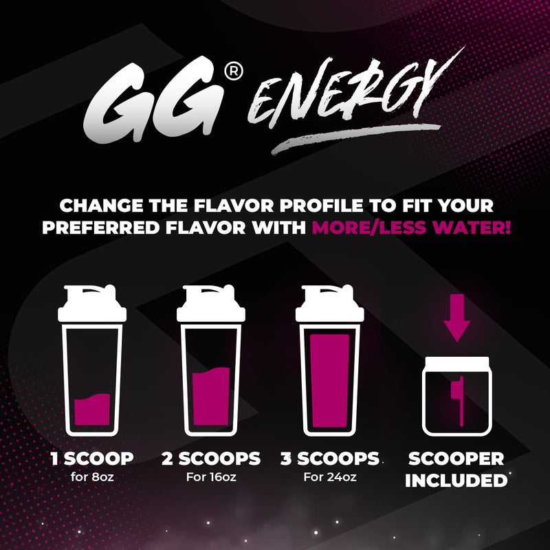 Gamer Supps GG Energy - Grandma's Ashes by Goons (100 Servings) - Keto Friendly Gaming Energy and Nootropic Blend, Sugar Free + Caffeine + Vitamins + Immune Support, Powder Drink 5.64 Ounce (Pack of 1)