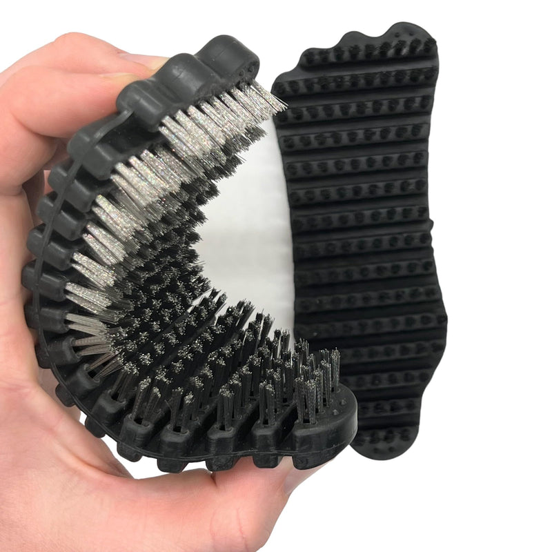Premium Barbell Care Kit Nylon & Steel Brush Kit