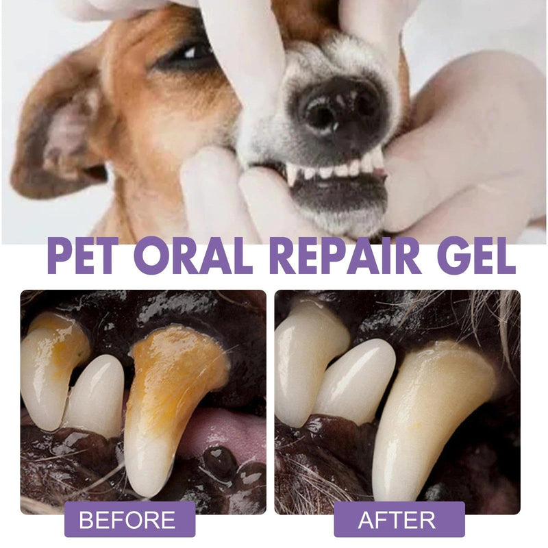 2PCS Pet Dental Care Gel – Advanced Teeth Cleaning Pen for Dogs & Cats, Freshens Breath & Removes Plaque, Easy-to-Use Oral Hygiene Solution for Pets