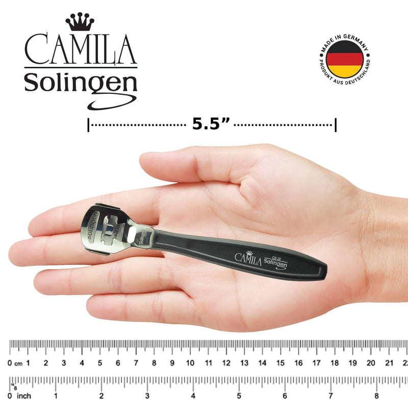 Corn Plane Foot Callus Remover, Hard Skin Heel Shaver Rasp Pedicure Cutter Kit for Feet and 10 Spare Blades, Pedicure Tools for Healthy Foot Care Made in Solingen Germany CS22-CS23 - BeesActive Australia