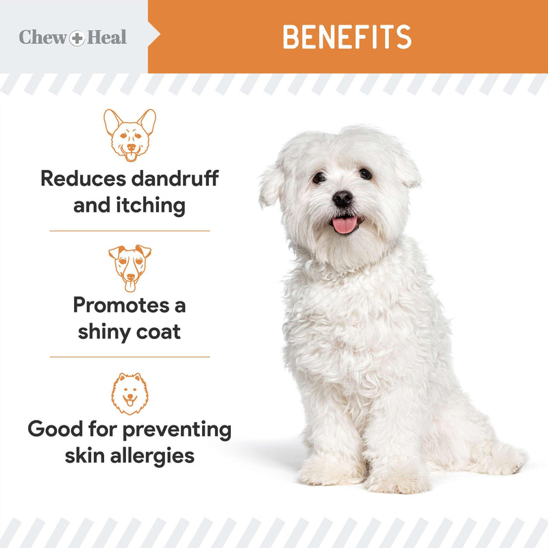 Wild Caught Omega 3 Fish Oil for Dogs - 300mg Softgel Capsules for Healthy Skin and Coat - 180 Dog Fish Oil Pills for Shedding, Dry Itching Skin, and Hot Spots - BeesActive Australia